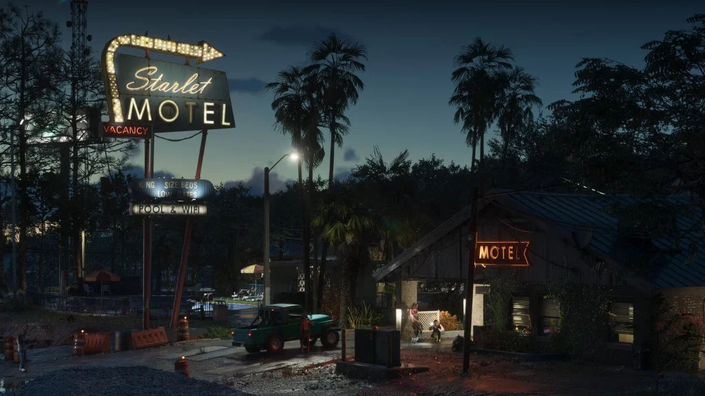 GTA VI przedstawia Port Gellhorn jako podupadły kurort z aktywną gospodarką przestępczą