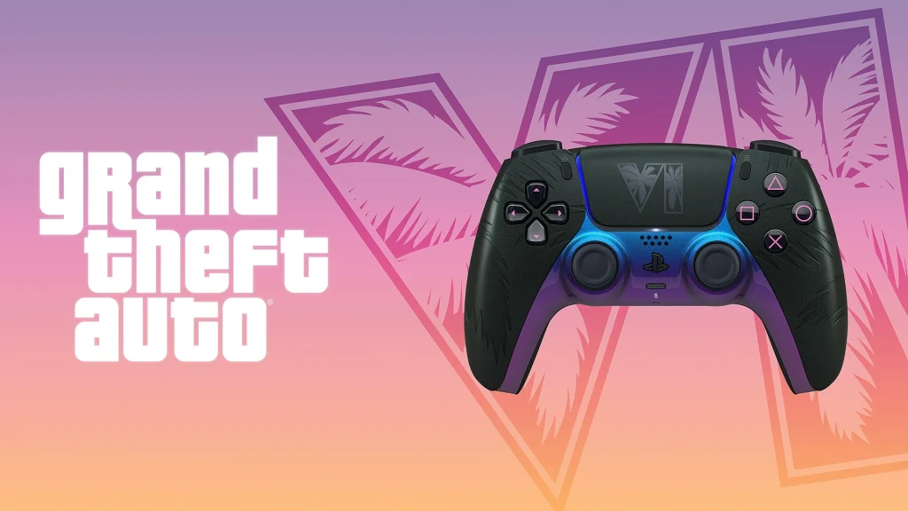 Limitowane kontrolery DualSense do GTA VI prezentują dzienny i neonowy design